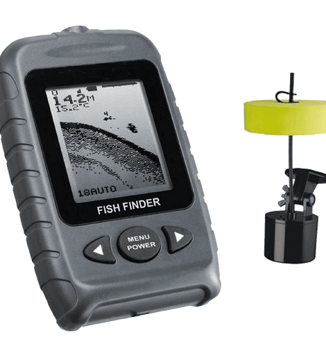 Signstek FF-009 Portable Fish Finder FishFinder With Round Sonar Sensor LED Backlight