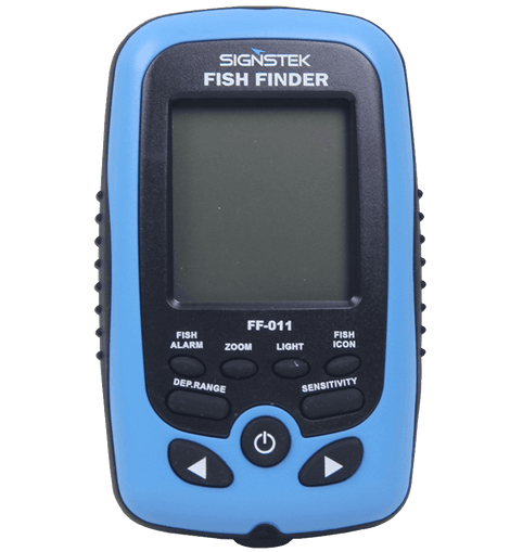 Signstek FF-011 Wireless Fish Finder FishFinder With Round Sonar Sensor White LED Backlight